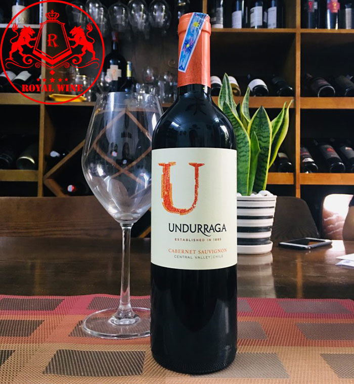 Rượu vang Undurraga cabernet sauvignon Chile wine