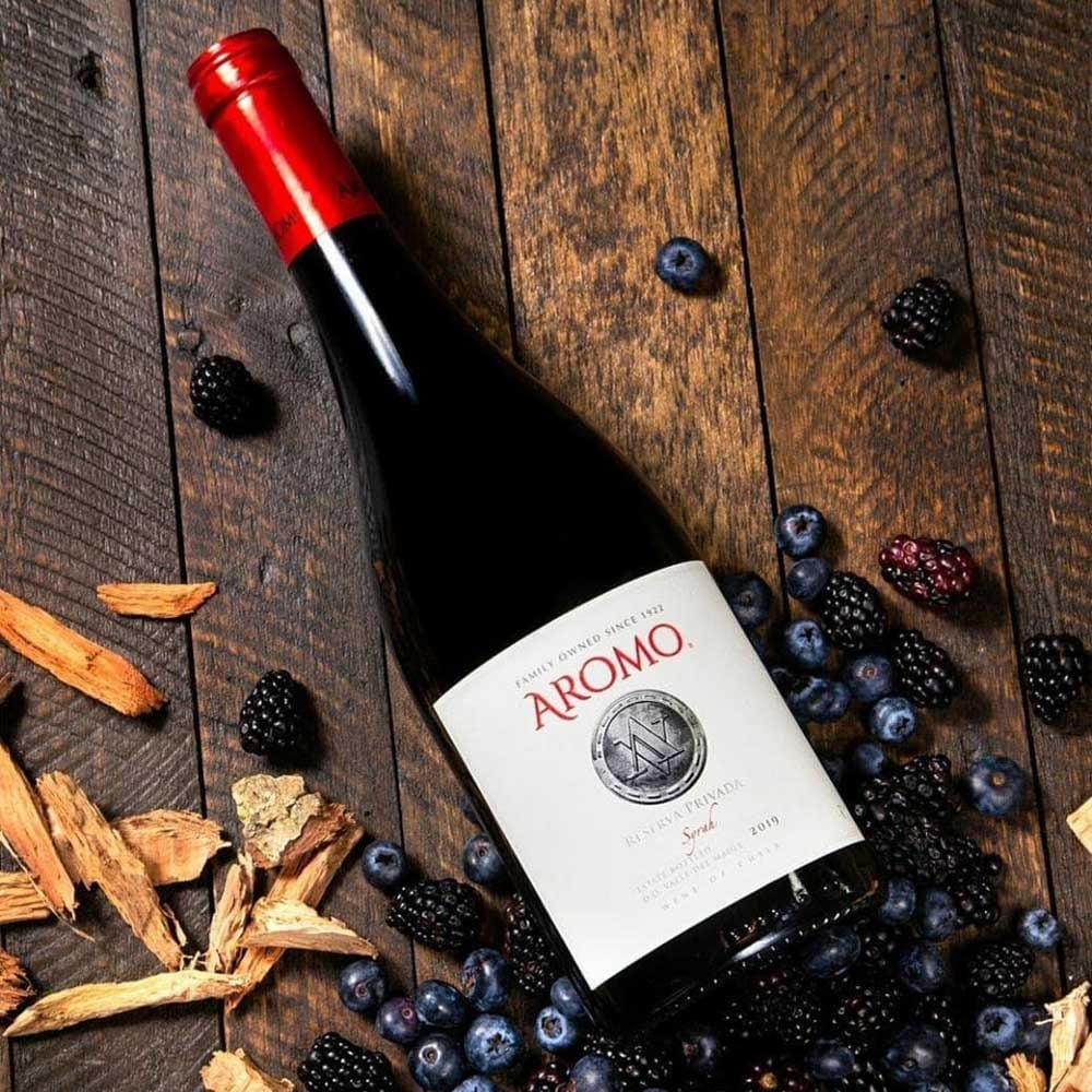 Rượu vang Aromo Reserva Privada Syrah-Chile wine