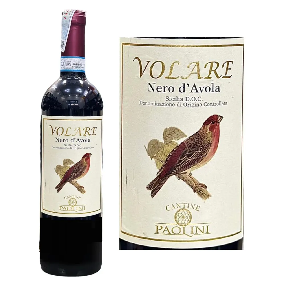 Rượu vang Cantine Paolini Volare Nero D’Avola- Italia Wine