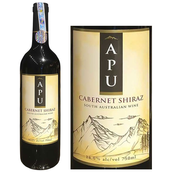 Rượu Vang Apu Cabernet Syrah- Autralian wine 