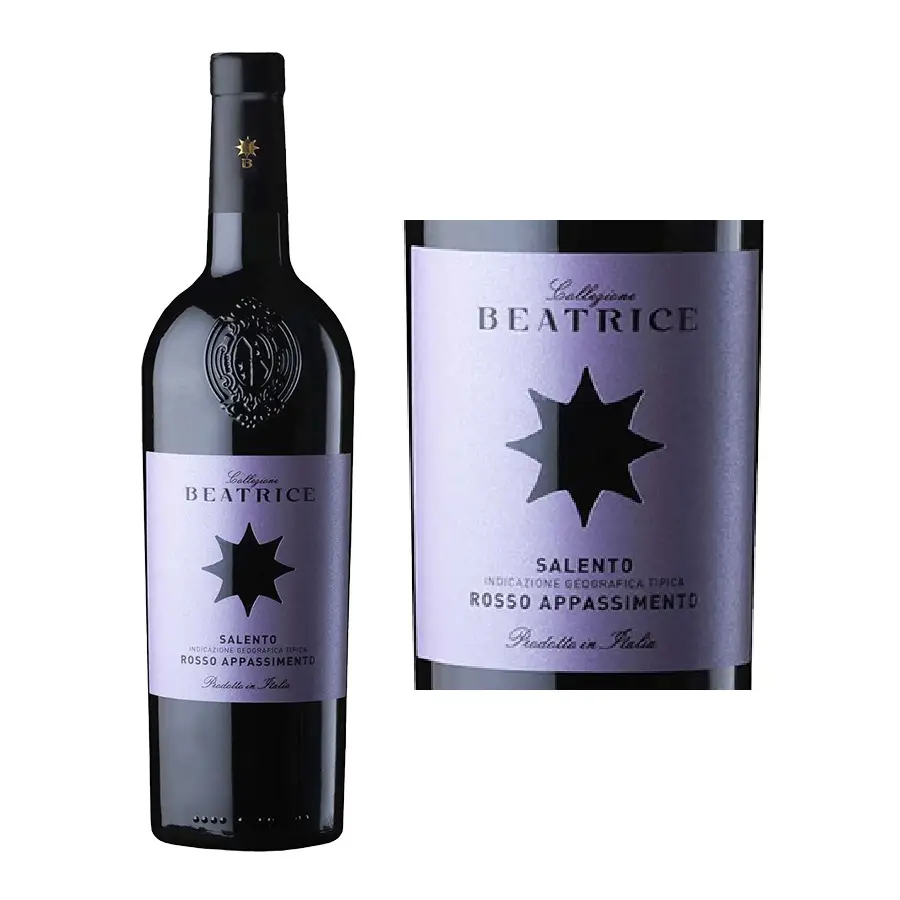 Rượu vang Collezione Beatrice Salento Rosso Appassimento- Italian wine