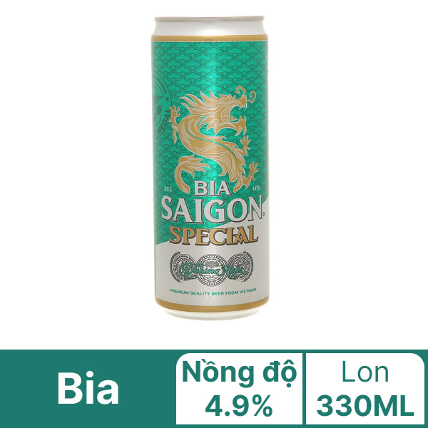 Saigon Special Beer 330ml- 4.9%