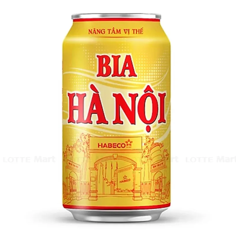 Gold Ha Noi Beer- 330 ml- 4.6%