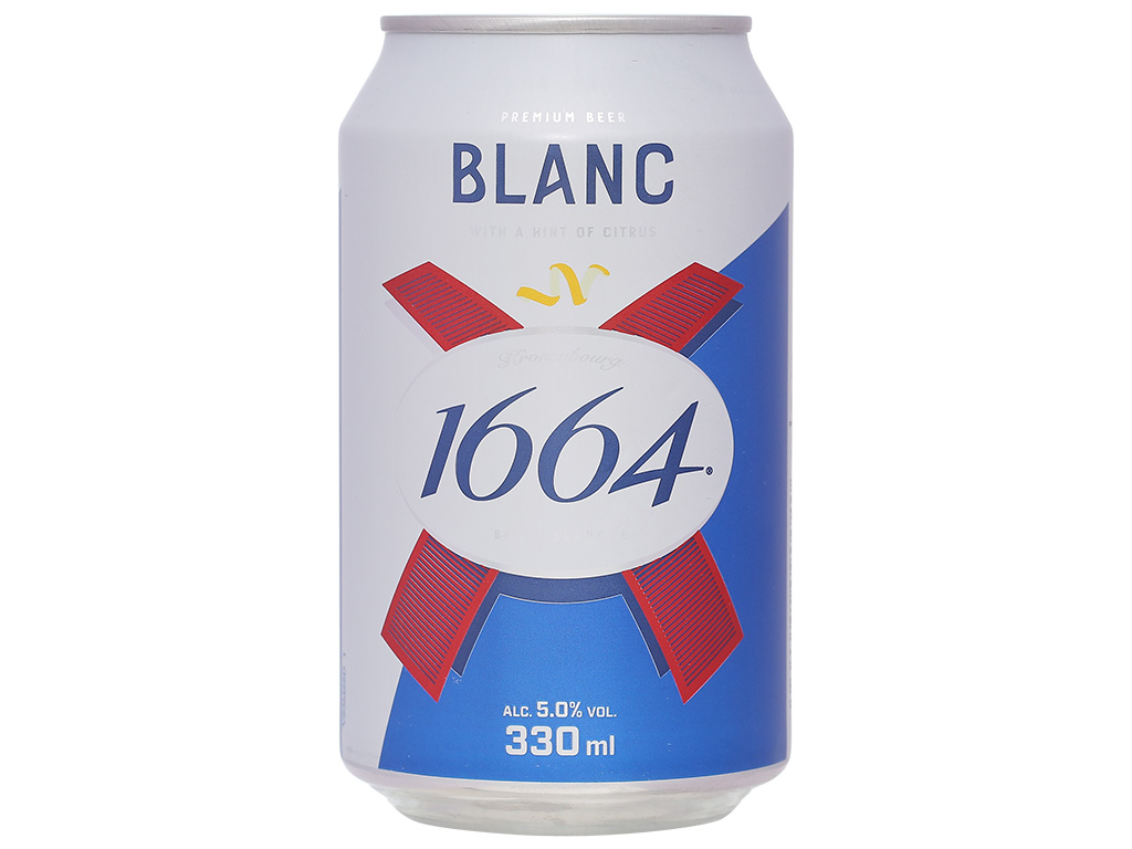 Blanc 1664 beer- 330 ml- 5.0%