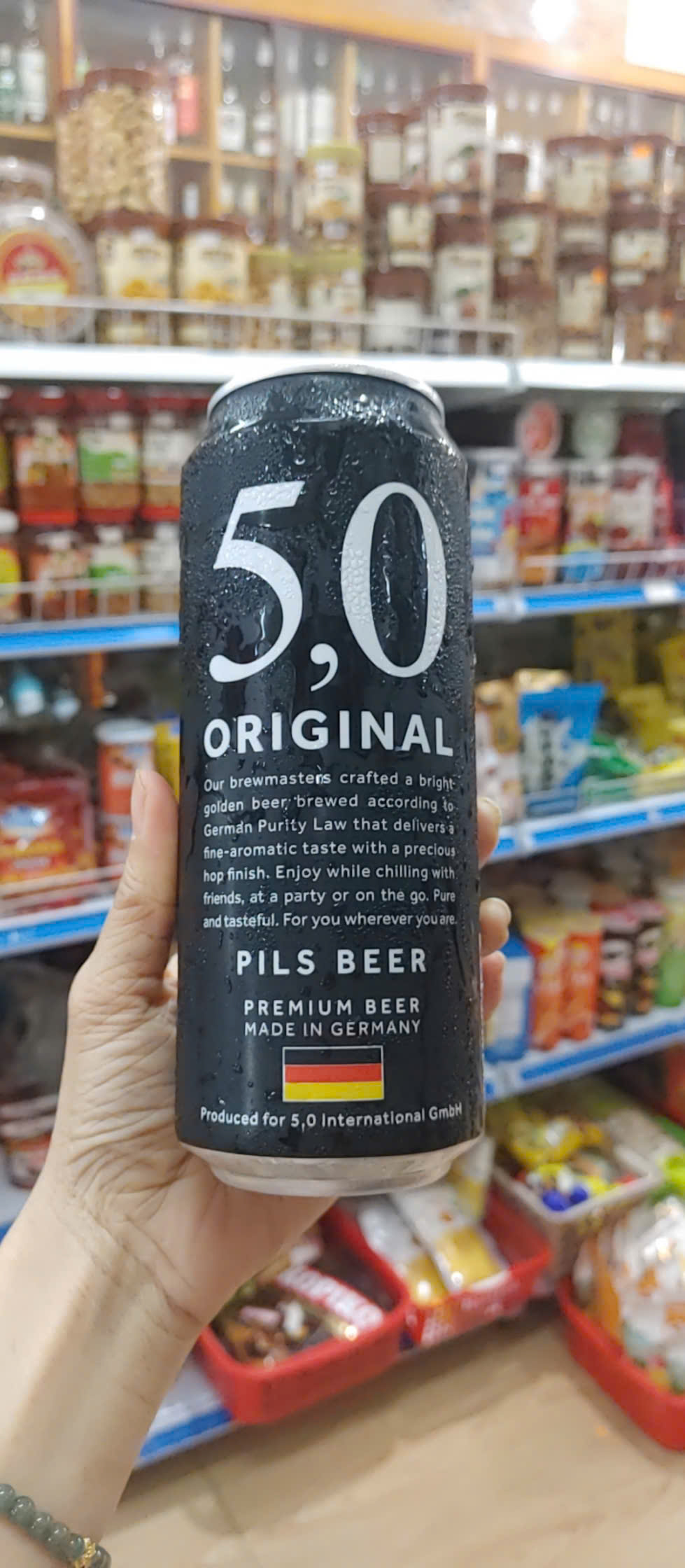 5,0 Original Pils Beer 5%- German beer- 500ml