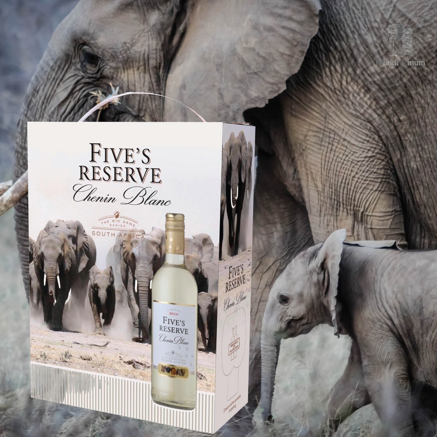 FIVE'S RESERVE CHENIN BLANC BAG IN BOX 3 L- 13,5%Vol- White wine Box