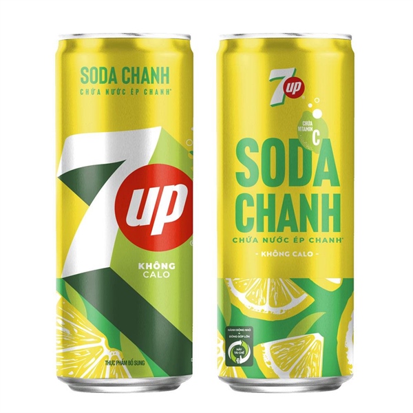 7 Up- No calorie- 330 ml