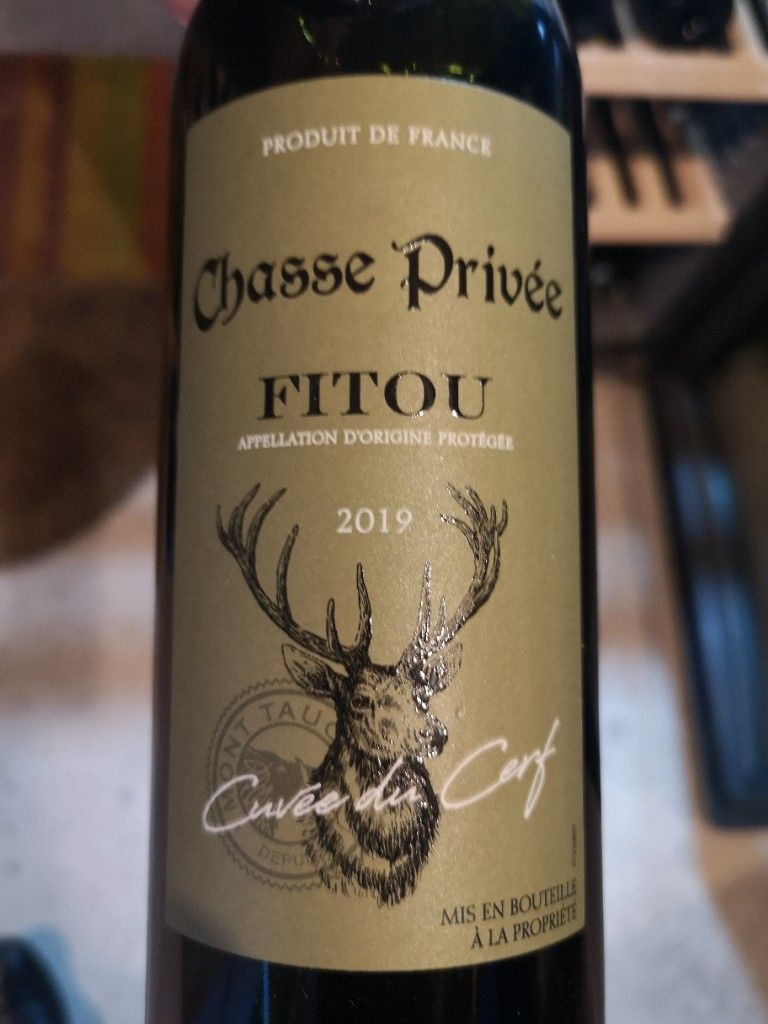 FITOU CHASSE PRIVEE - FRANCE RED WINE