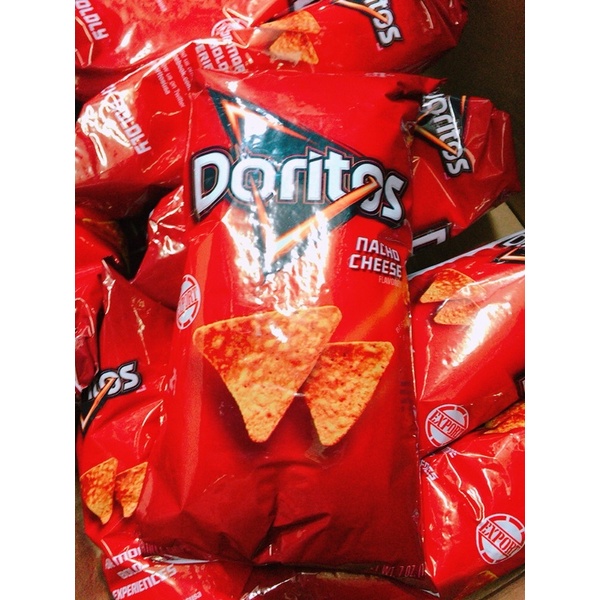 American Snack Doritos Nacho cheese, 198g