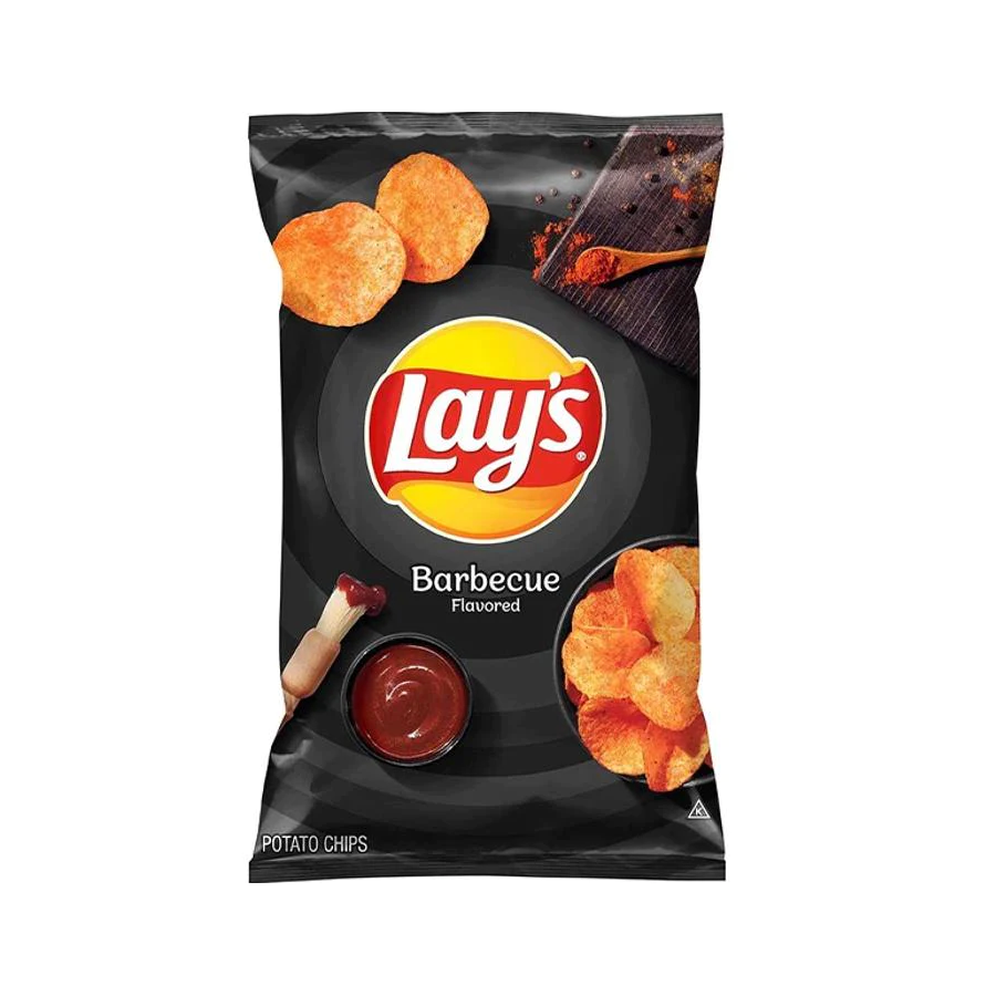 Lay's Barbecue Flavored Potato Chips-198g