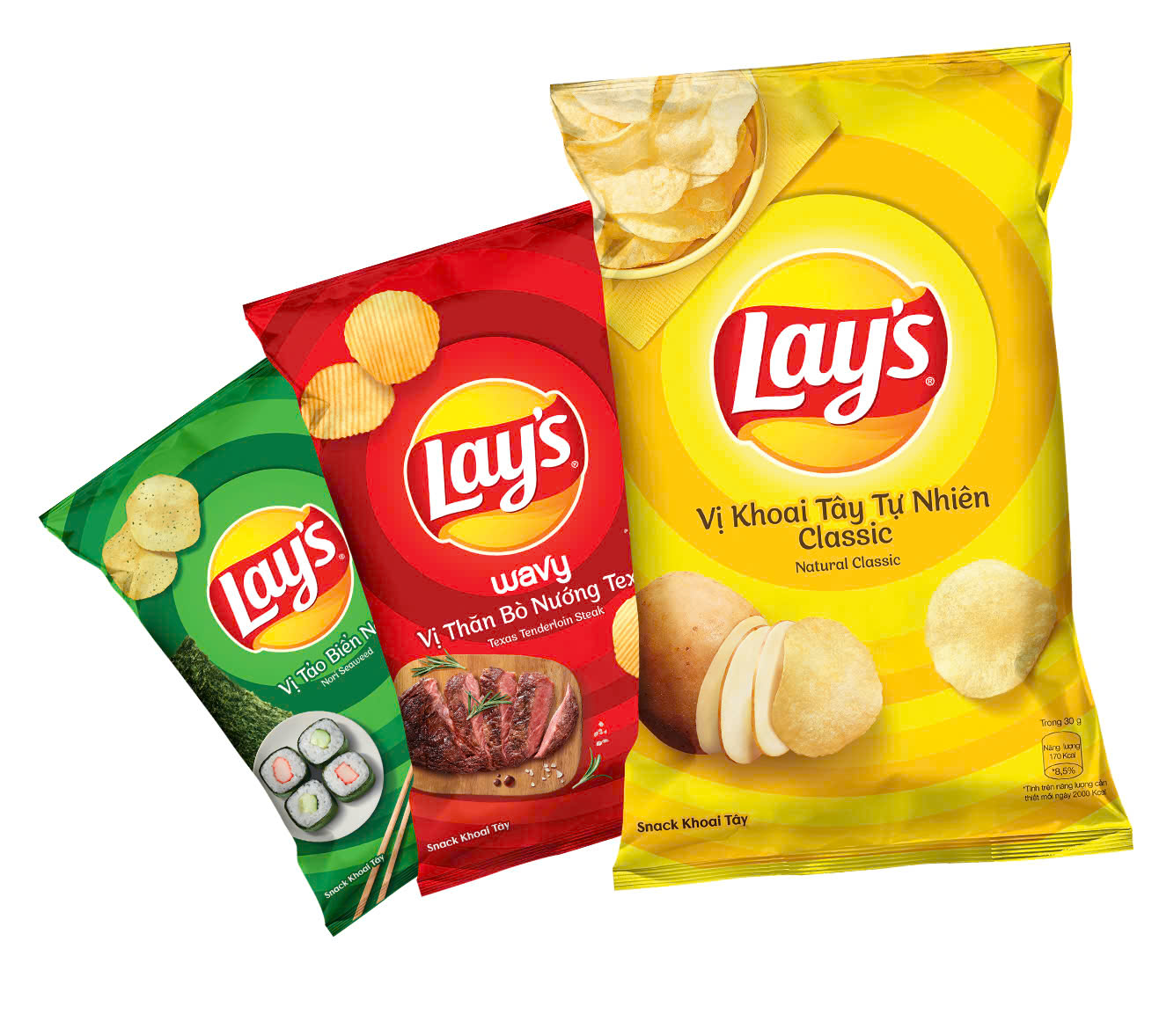 Vietnamese Potato lays- 90g