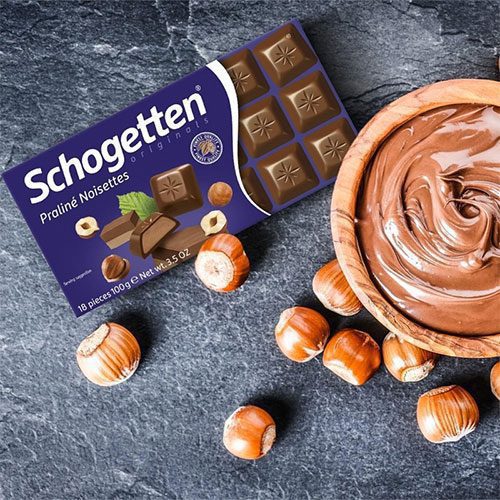 Schogetten Praline Noisettes, 100g