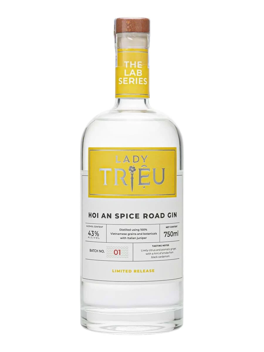 Gin Lady Trieu - Hoi An Spice Road Gin 700ml- 43% Vol