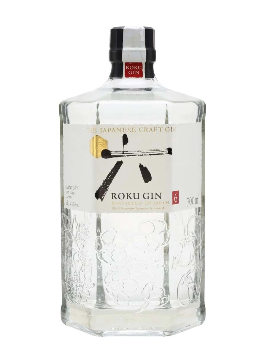 Roku Gin- Japanese Craft Gin- 70cl- 43%v/v