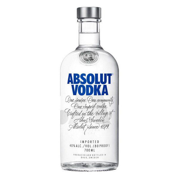 Absolut Vodka- 70cl- 40%v/v