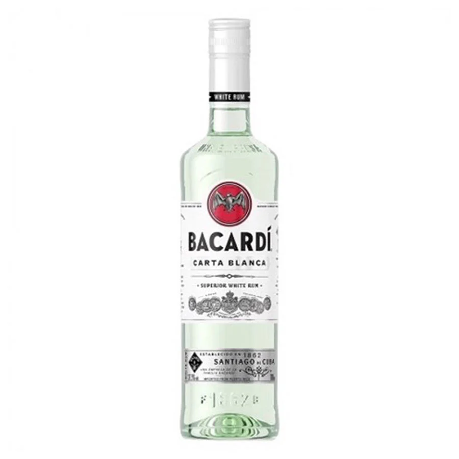 Bacardi Carta Blanca Superior White Rum- 75cl- 40%v/v