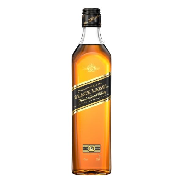 Johnnie Walker Black Label Blended Scotch Whisky 20cl (Mini)- 40%v/v