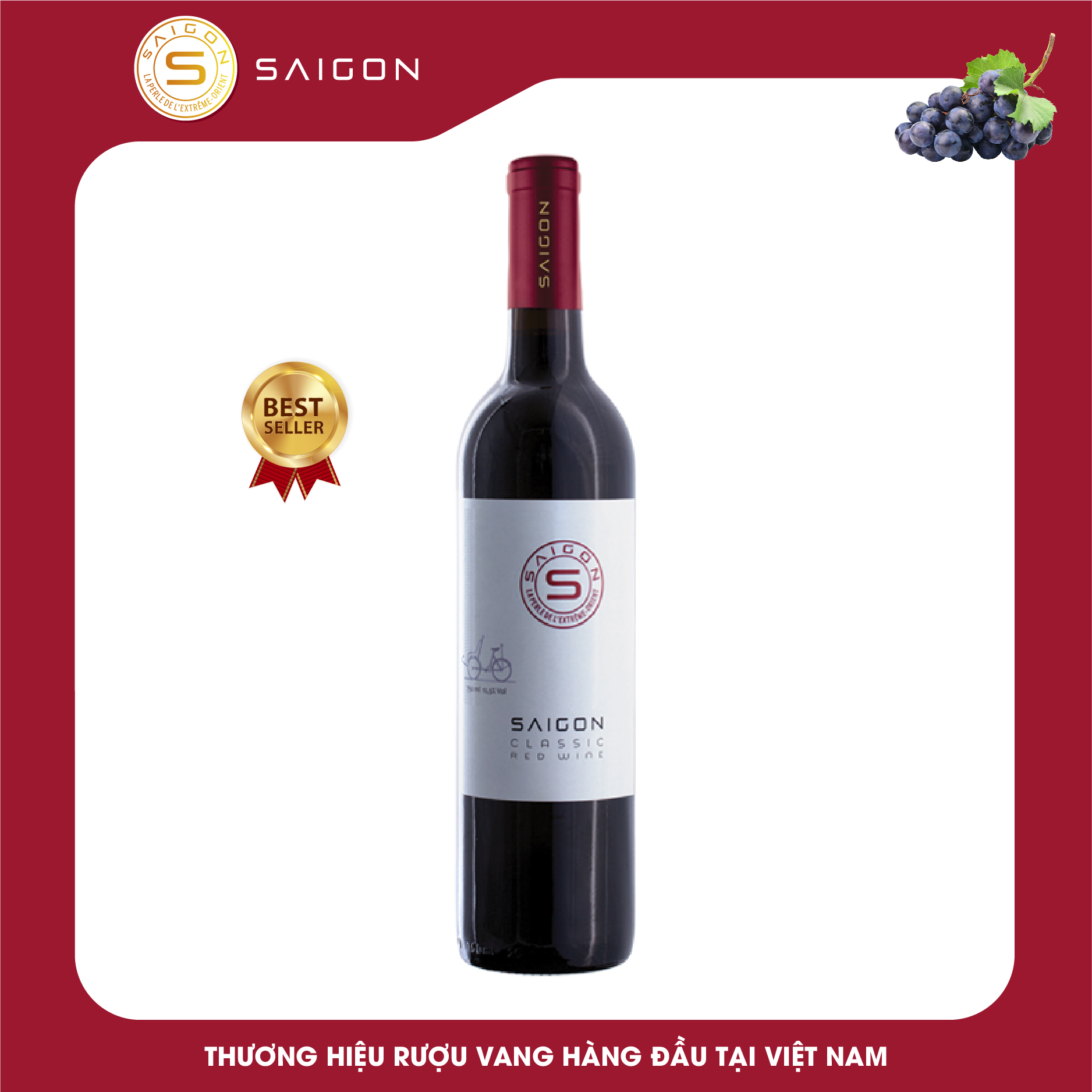 Sai Gon Classic Red wine- 75cl- 12,5%v/v