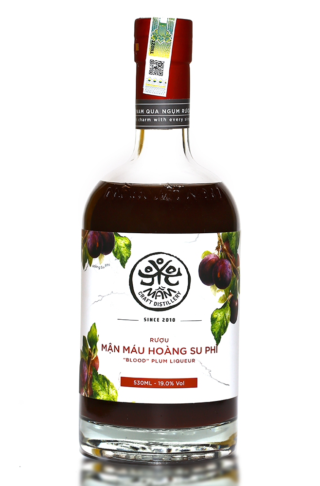 Rượu Mận máu Hoàng Su Phì - HOANG SU PHI BLOOD PLUM-530ml-19%v/v