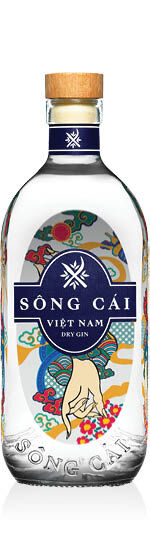 Song Cai Dry Gin Vietnam- 70cl-45%v/v