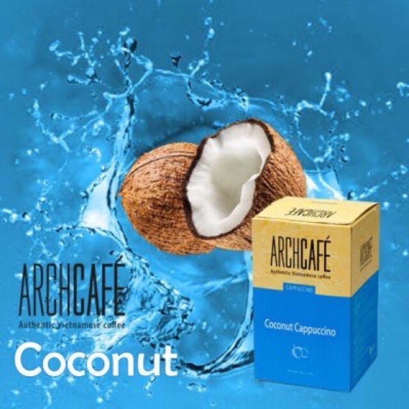 Coconut Cappuccino ARCHCAFE- Vietnamese cofee- 240G