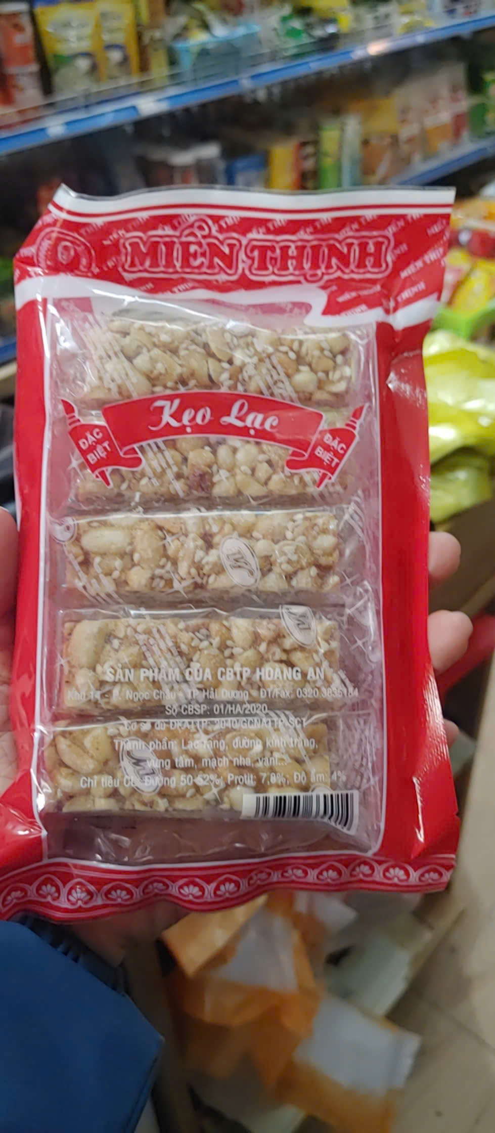 Peanut candy- Kẹo lạc Miền Thịnh-120g