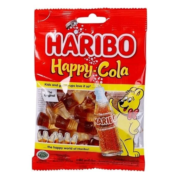 Haribo Happy Cola Jelly Gummy 80g