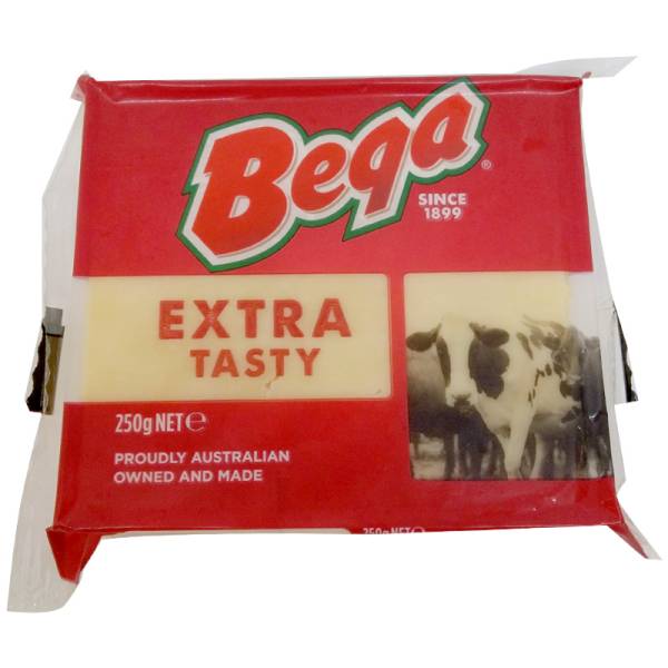 Bega Extra Tasty Cheddar Cheese 250g