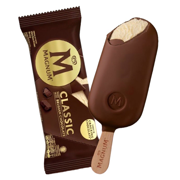 Kem vani socola Magnum Classic Ice cream 