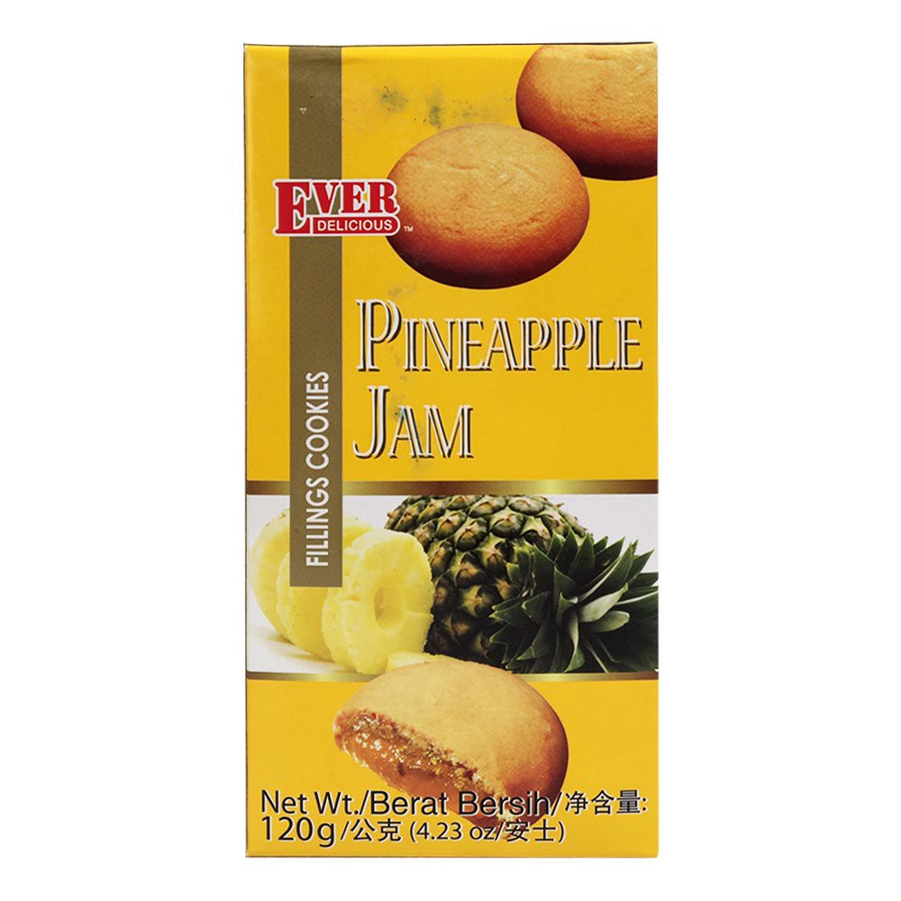 Pineapple Jam Fillings cookies- EVER 120G