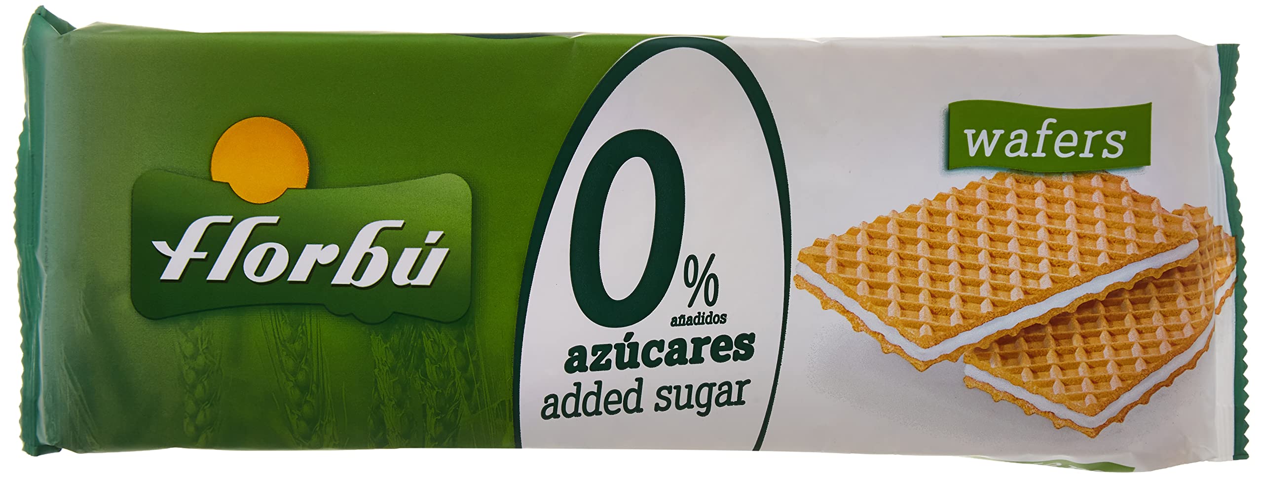 0% added sugar Florbu Wafer 23g