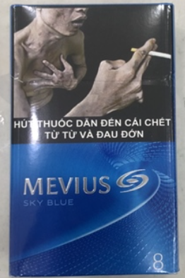 MEVIUS Sky Blue 8 cigarettes (pack)