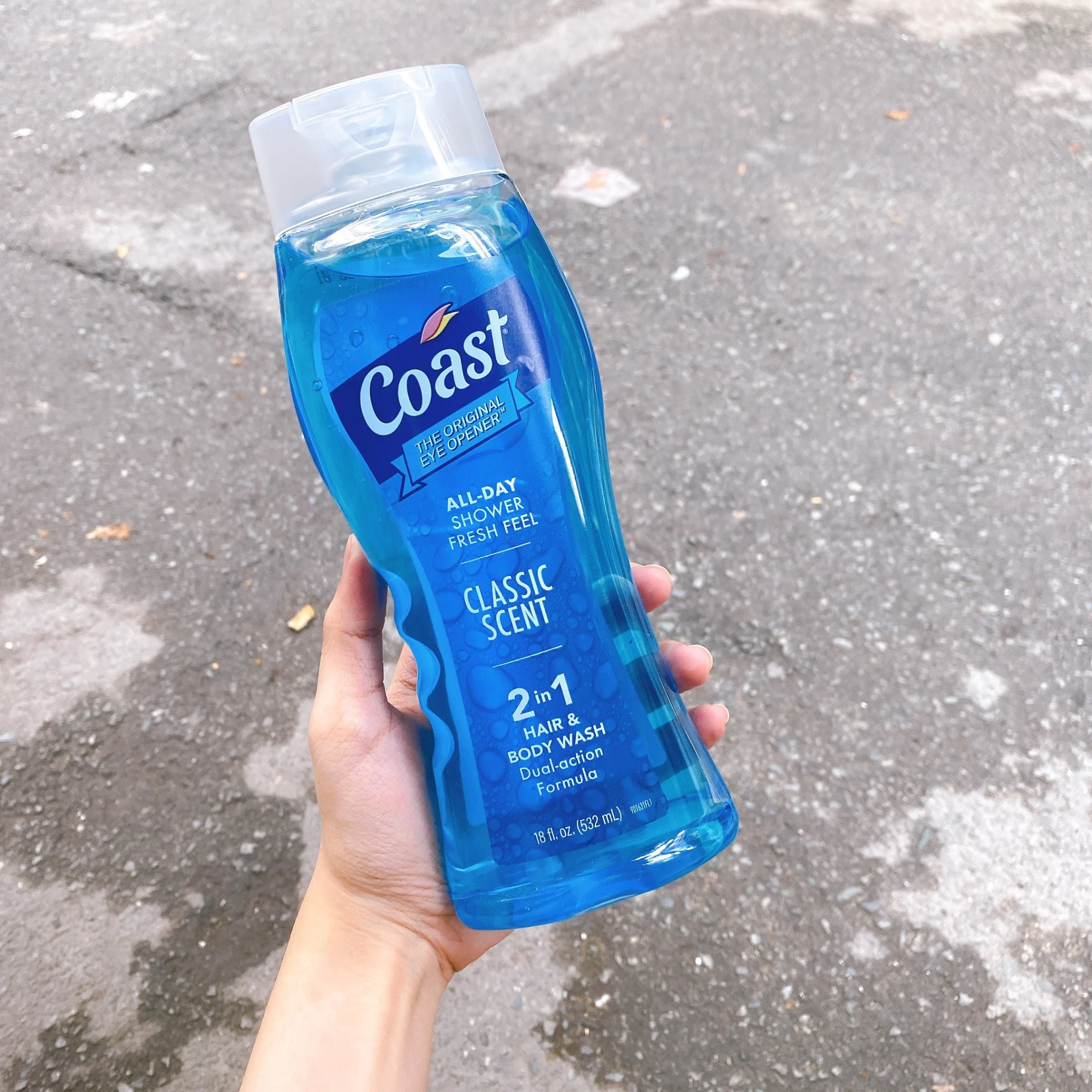  Coast Hair & Body Wash Classic Scent- 532ml