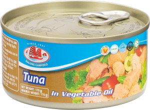 Tuna in vegetable oil - 115g/175g- Cá ngừ cắt lát Hạ Long