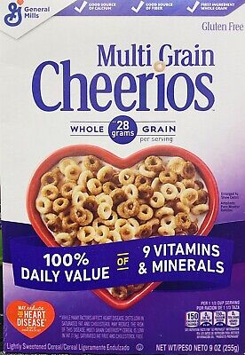 General Mills CHEERIOS MULTI GRAIN Heart Healthy Whole Grain Oats-255g