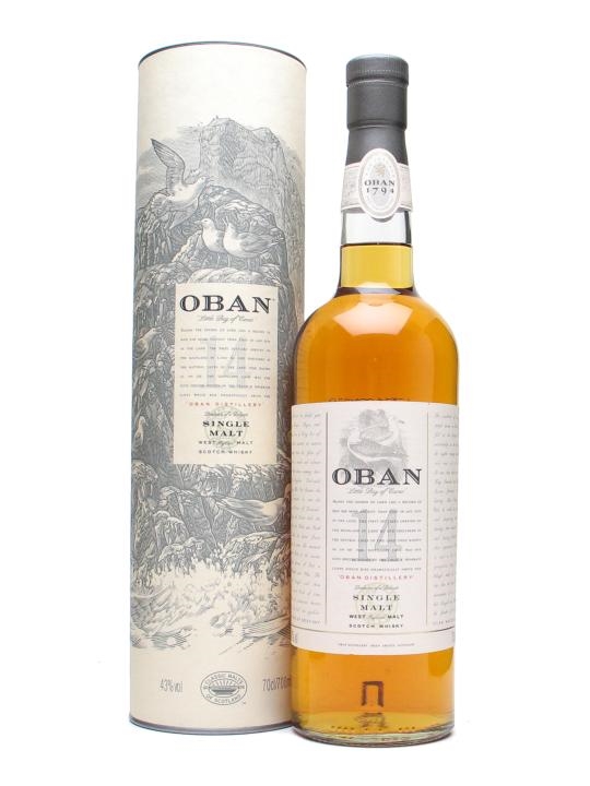 Oban 14 Year Old Single Malt Scotch Whisky 43% vol 70cl