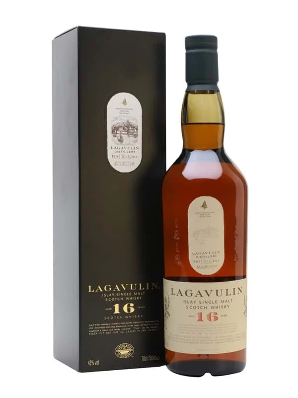 Lagavulin 16 Year Old Single Malt Scotch Whisky -43%- 70cl