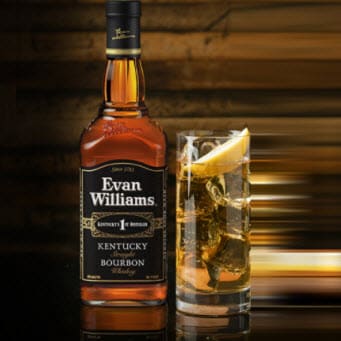 Rượu Whisky Evan Williams Bourbon 43% v/v- 70cl