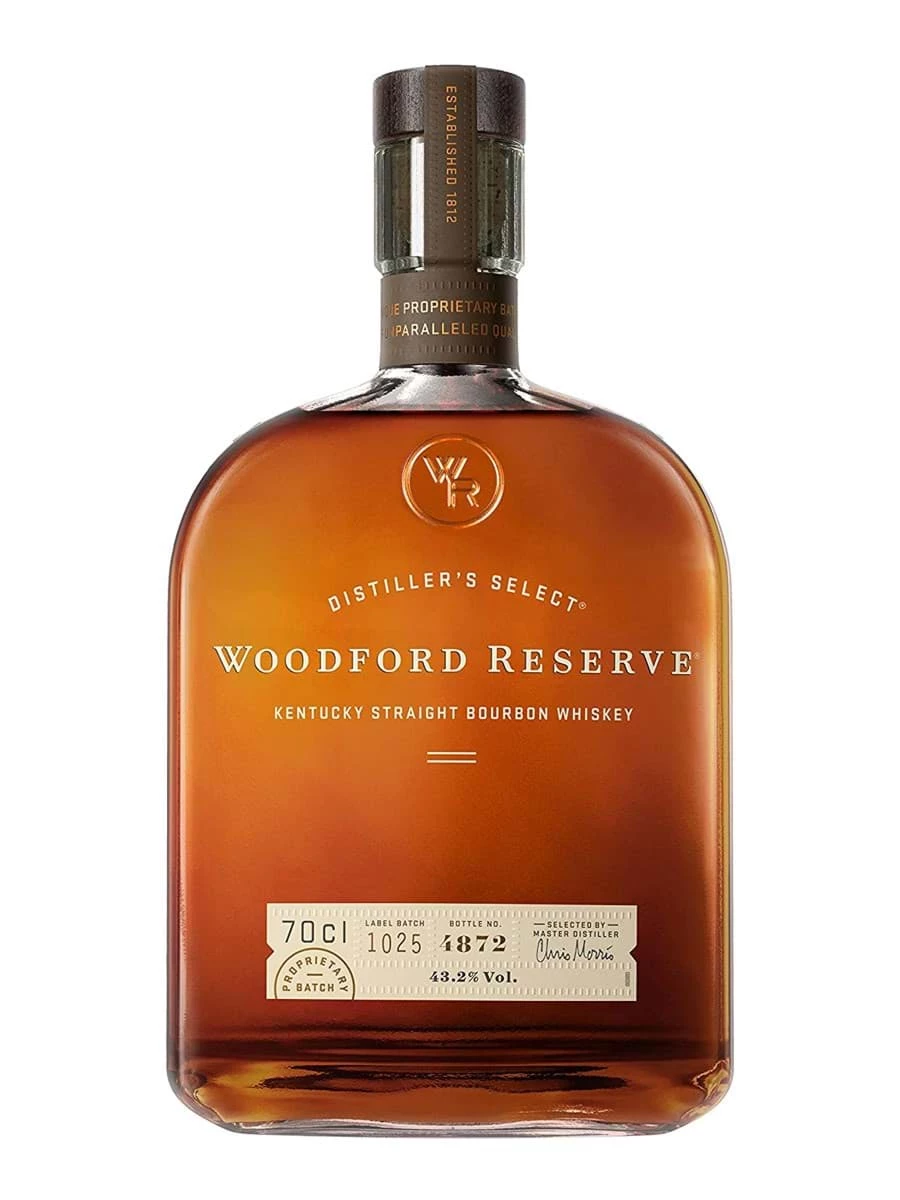 Rượu Woodford Reserve Bourbon Whisky- 43,2% v/v- 70cl