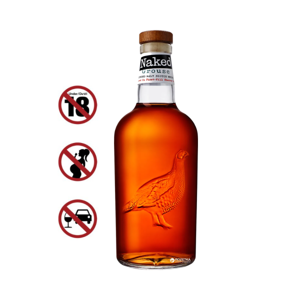 Whisky Blended Malt Scotch Naked Grouse- 40%v/v- 70cl