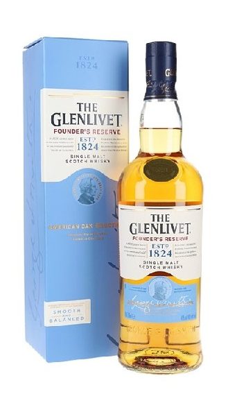 Rượu Glenlivet 1824 Single Malt Whisky- 40%v/v- 70Cl