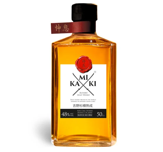 Rượu Whisky Kamiki Blended Nhật Bản- 48%v/v- 50cl