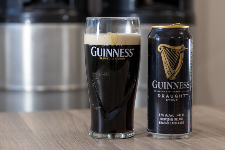 Bia Guinness Draught Stout - 440ml- 4.2% vol