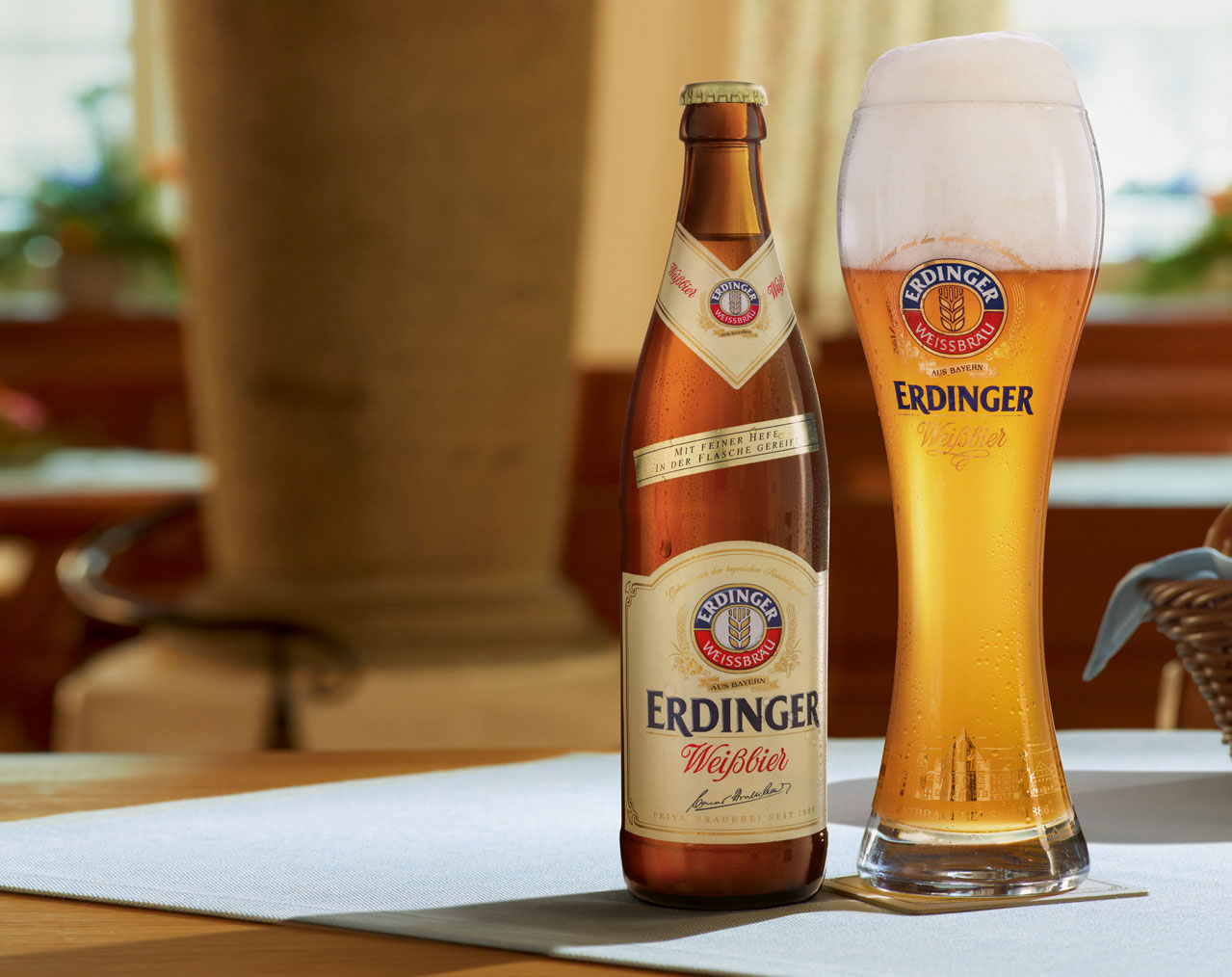 Beer Erdinger DUnkel Weissbier 5.3% vol- 500ml