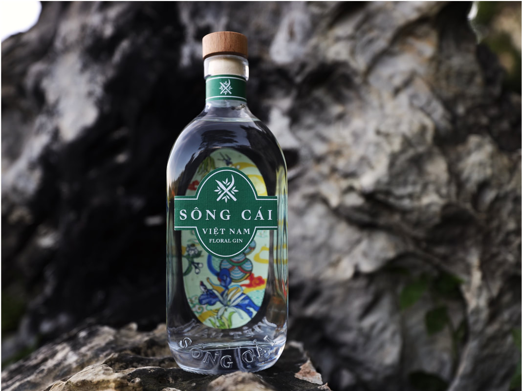 Sông Cái Việt Nam Floral Gin 700ML