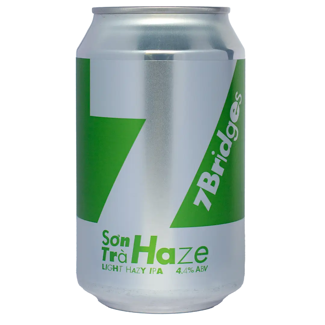 Bia thủ công 7 Bridges Sơn Trà Haze Beer 330ml 