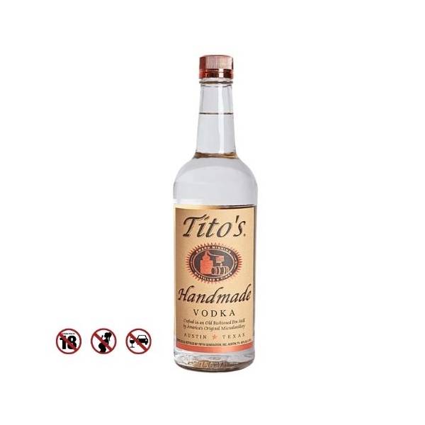 Rượu Vodka Mỹ Tito’s 40% vol Chai 750ml